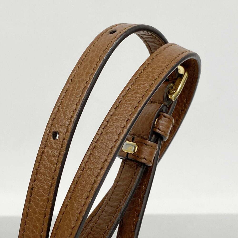 GUCCI Brown Horsebit Shoulder Bag - Picture 9 of 10